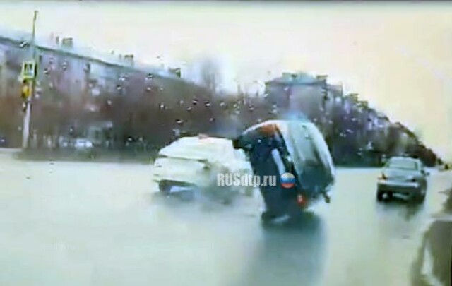 ДТП с таксистом в Казани
