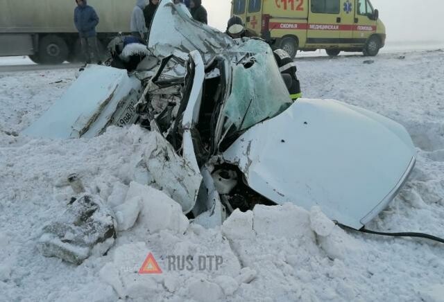 Четыре человека, в том числе двое детей, погибли в ДТП в Башкирии 