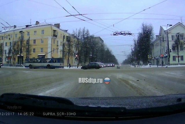 Смертельный наезд на пешехода в Коврове запечатлел видеорегистратор