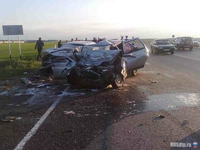 В автоаварии в Чувашии погибли 2 человека 