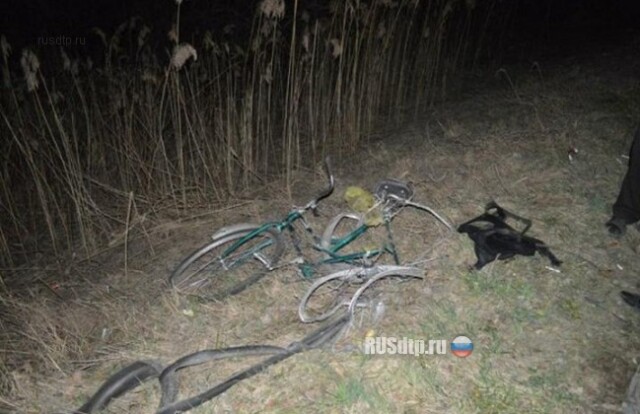 Mercedes насмерть сбил велосипедиста. Трое погибших. 