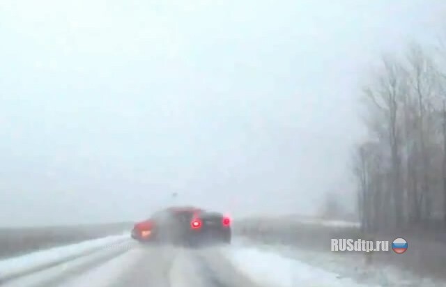 Вынесло на встречку 