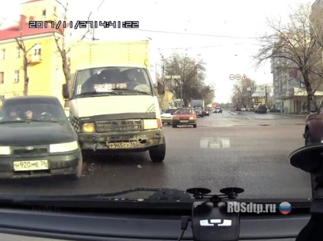 У Газели не проскочишь 