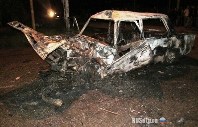 Двое сгоревших в ВАЗе 