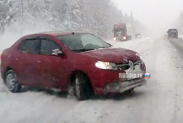 Моё ДТП на трассе М1 (с)