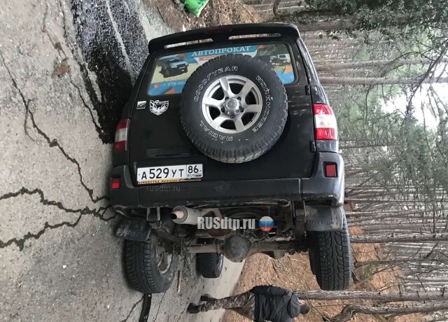 ДТП на горе Ай-Петри в Крыму 