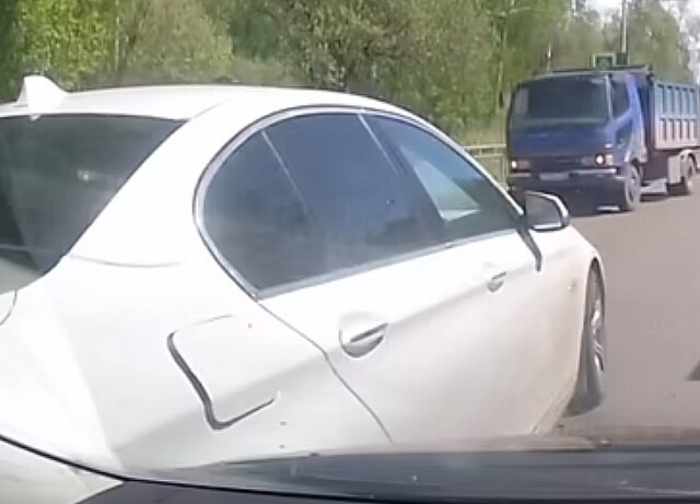 Авария в Красноярске: «Водитель автомобиля BMW обиделся» 