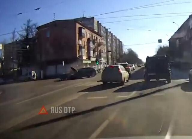 ДТП на перекрестке в Твери