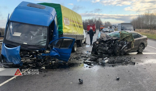 Женщина погибла в ДТП под Воронежем 