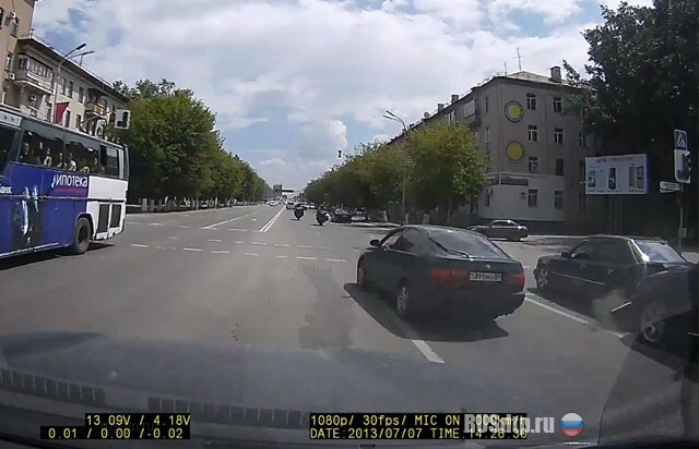 Мигающий зеленый 