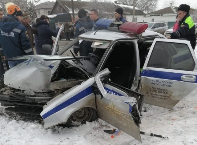 В Ростовской области инспектор ДПС разбился в ДТП, преследуя нарушителя 
