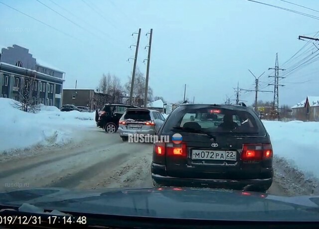 ДТП в Барнауле 31 декабря