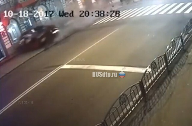 Момент наезда на пешеходов в Харькове запечатлели камеры