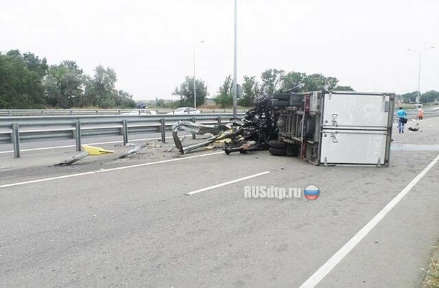 Супруги погибли в перевернувшейся «Газели» на трассе М-4 «Дон» 