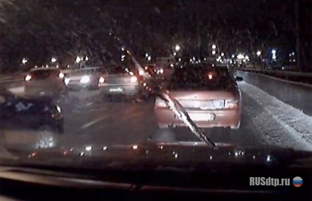 ДТП из 6 машин в Челябинске 