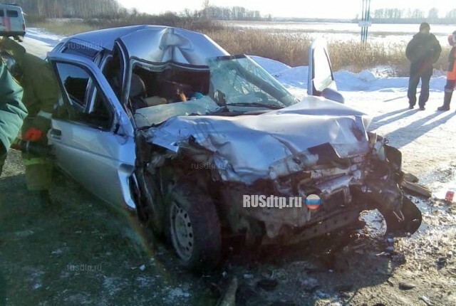 33-летний пассажир «десятки» погиб в ДТП на трассе Тюмень — Омск 