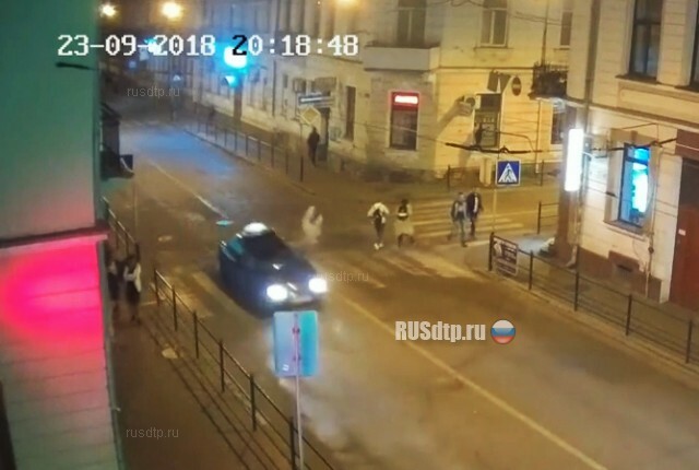 Таксист сбил пешехода в Тернополе
