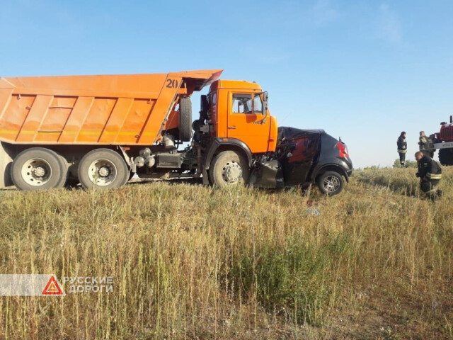 Женщина и ребенок разбились в Оренбургской области 