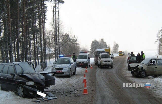 Ученица попала в свое первое ДТП 