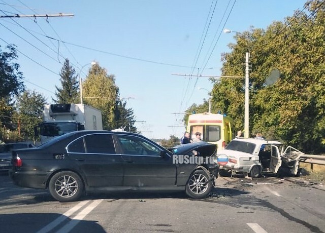 ДТП со спящим водителем под Симферополем запечатлел видеорегистратор 