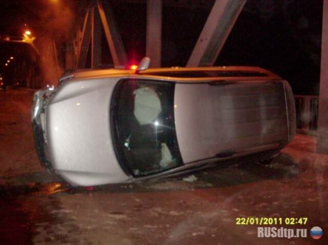 Авария на Императорском мосту в Ульяновске 