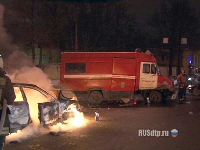ДТП с участием пожарной машины 