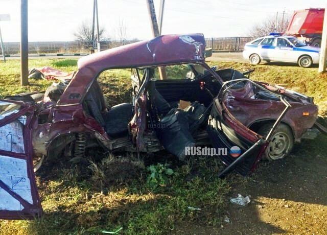 Супруги погибли в ДТП в станице Холмской 