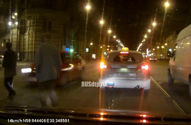 В Петербурге сбили пьяного пешехода