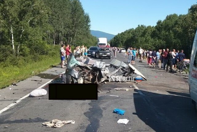 Пассажирка «Ниссана» погибла в ДТП с грузовиком на трассе Хабаровск-Владивосток 