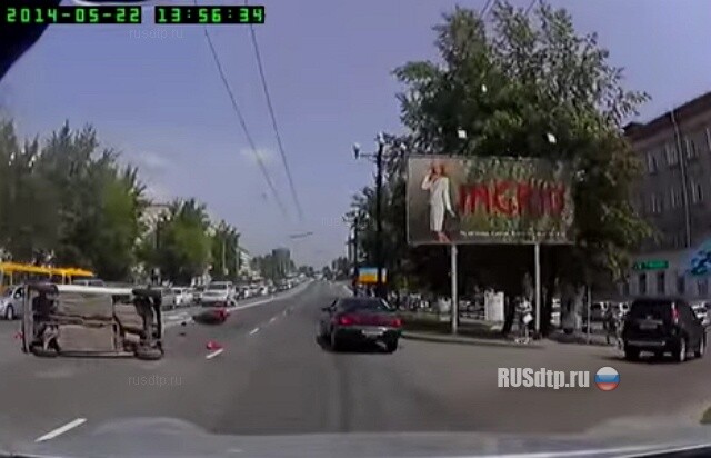 В Хабаровске разбился мотоциклист 