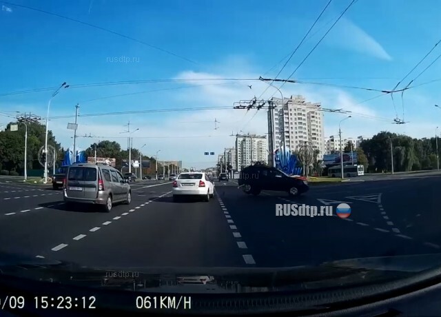 ДТП на кольце в Минске