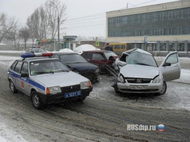ДТП в Самаре на Московском шоссе 