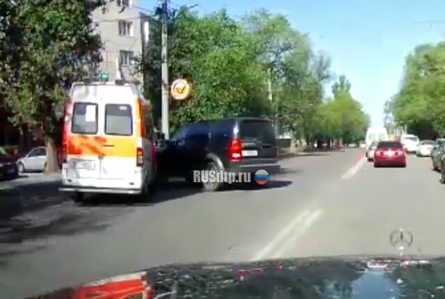 ДТП со скорой в Бишкеке