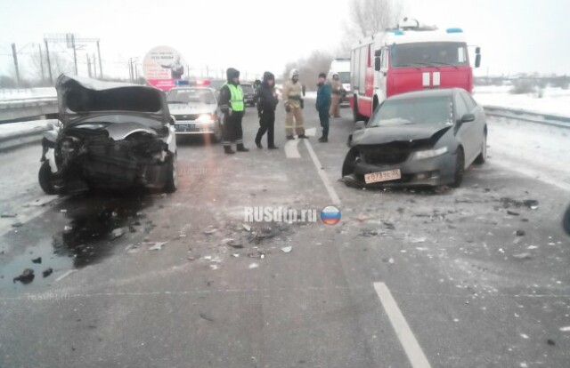 Видеорегистратор зафиксировал момент ДТП на трассе Барнаул – Новоалтайск 