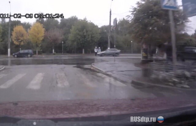 Сбил на переходе 