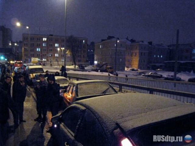 Страшная авария на Метромосту в Нижнем Новгороде 