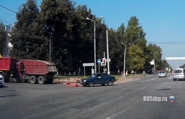 Камазист спас жигулиста 