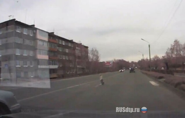 Маленький пешеход на большой дороге 