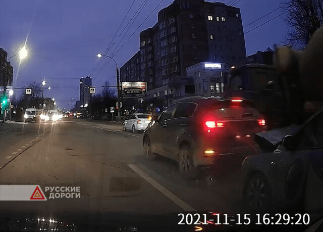 ДТП на перекрестке в Иванове