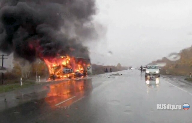 Погиб водитель Субару 