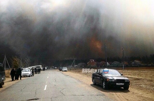 Массовые пожары в Хакасии. Видео очевидцев 
