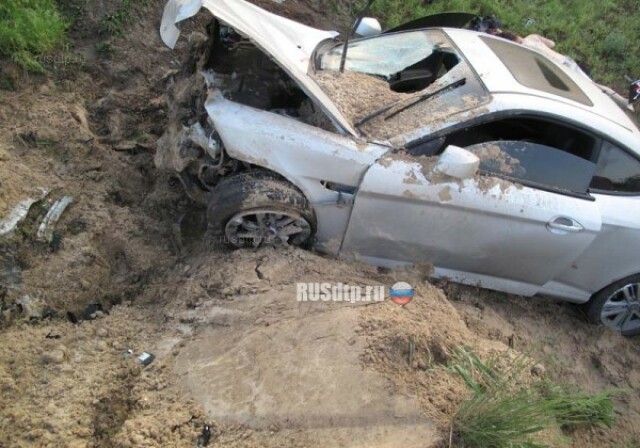 Двое погибли в Hyundai Coupe 