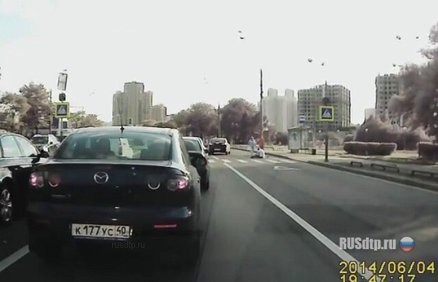 Кто кого сбил? 