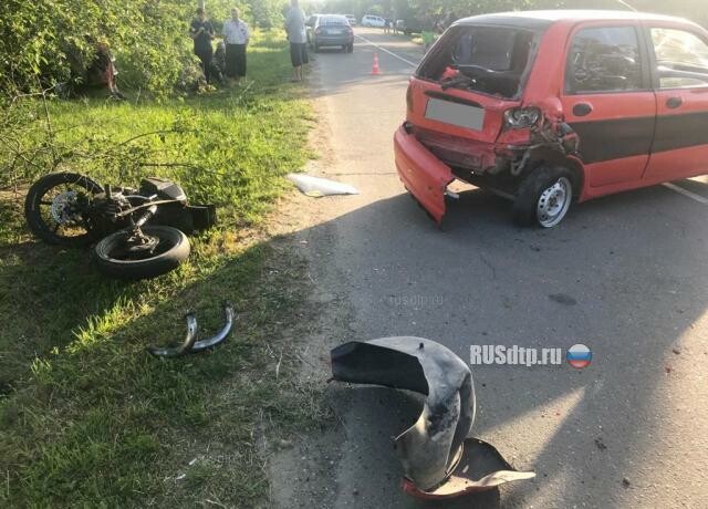 20-летний мотоциклист погиб в ДТП в Курганинске 