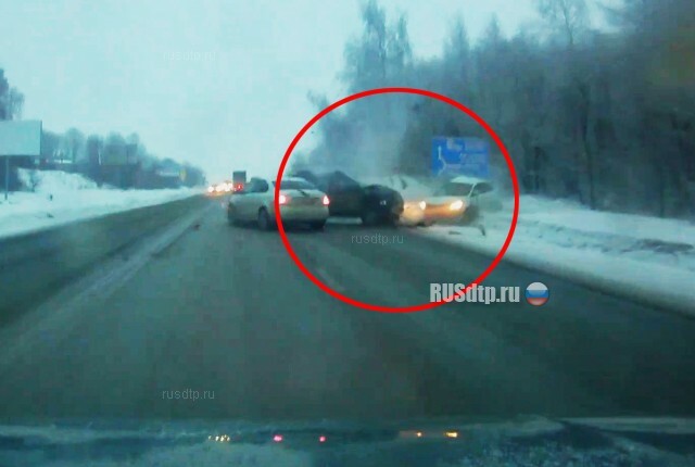 Смертельная авария на подъезде к Нижнему Новгороду. ВИДЕО 