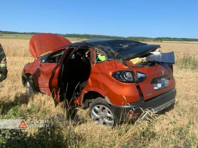 Автоледи вылетела в кювет на трассе Казань — Оренбург 