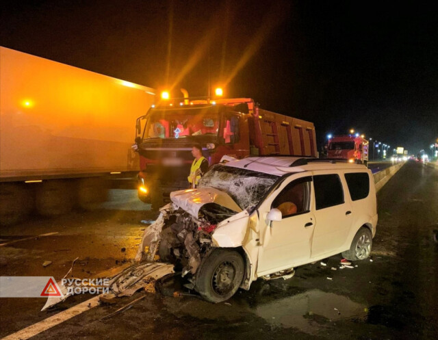 Водитель и пассажир «Ларгуса» погибли на трассе М-7 