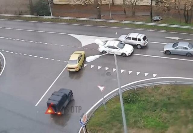 ДТП на улице Каспийской в Сочи