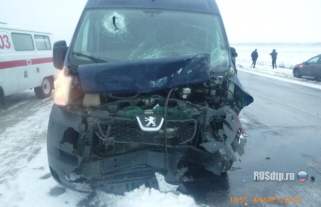 В Кораблинском районе столкнулись Дэу и Пежо 