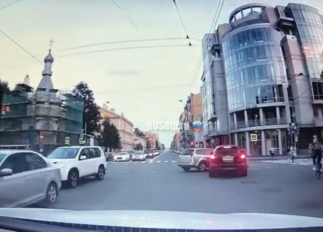 ДТП в центре Санкт-Петербурга